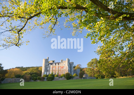 Der schottische Ritterburg bei castlewellan Forest Park, County Down, Nordirland. Stockfoto