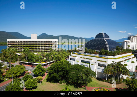 Das Hilton Hotel und Reef Hotel Casino. Cairns, Queensland, Australien Stockfoto