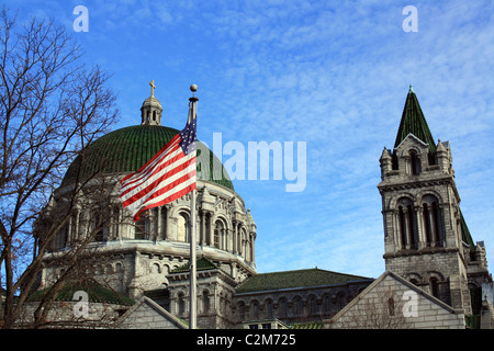 Kathedrale BASILICA OF ST. LOUIS ST. LOUIS USA 3. Januar 2011 Stockfoto