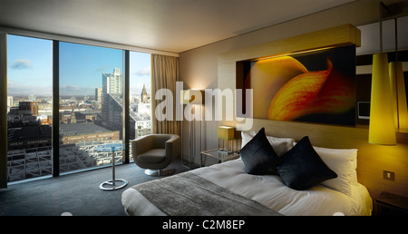 Hilton Hotel Tower, 303 Deansgate Manchester. Stockfoto