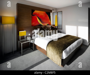 Hilton Hotel Tower, 303 Deansgate Manchester. Stockfoto