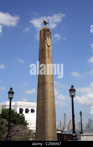 PLAZA DE FRANCIA CASCO VIEJO PANAMA CITY PANAMA 2. Februar 2011 Stockfoto