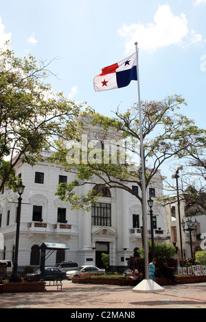 MUSEO DE HISTORIA DE PANAMA CASCO VIEJO PANAMA Stadt PANAMA 2. Februar 2011 Stockfoto