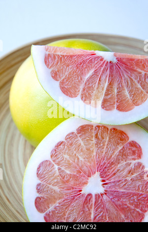 Bio Pomelo Frucht Stockfoto