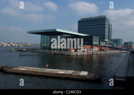 Muziekgebouw (Konzerthalle), Eastern Docks, Amsterdam. Stockfoto