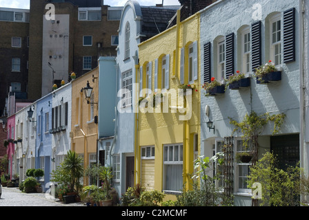 Mews Häuser, Chelsea, London. Stockfoto