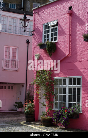 Mews House in Chelsea, London. Stockfoto