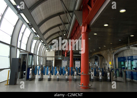 U-Bahn-Station Southwark, London. Stockfoto