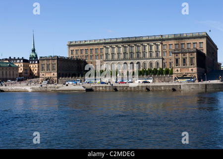 Königliche Schloss (Kungliga Slottet), Stockholm. Stockfoto