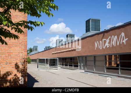 Museum für moderne Kunst (Moderna Museet), Skeppsholmen, Stockholm. Stockfoto