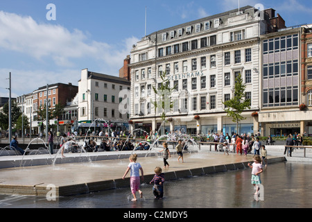 Altmarkt, Nottingham, England. RIBA Award preisgekrönte Sanierung. Stockfoto