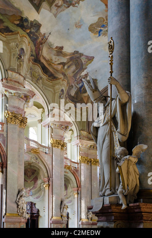 St.-Nikolaus-Kirche in Prag, Tschechische Republik Stockfoto