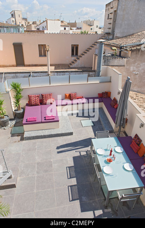 Mallorca Palma Penthouse Renovierung Stockfoto