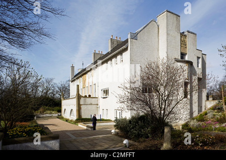 Haus für einen Kunstliebhaber, Bellahouston Park, Glasgow. Stockfoto