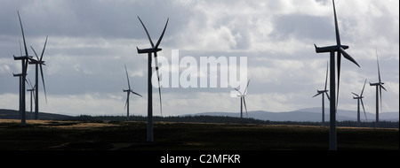 Whitelee Windpark in der Nähe von Glasgow Stockfoto