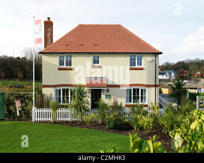 Wates Entwicklungen Uckfield. Neubau von Häusern in Uckfield für Joint Venture zwischen Linden und Wates Entwicklungen Stockfoto