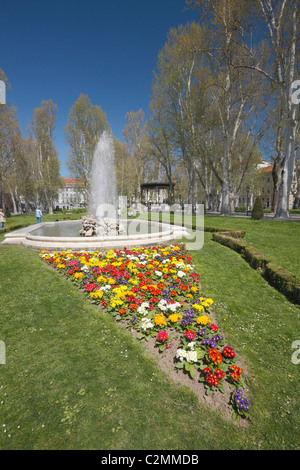 Zagreb-Park Zrinjevac Stockfoto
