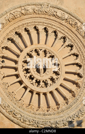 Ostuni. Puglia. Italien. Architektonisches Detail auf den 15. C Dom / Dom.