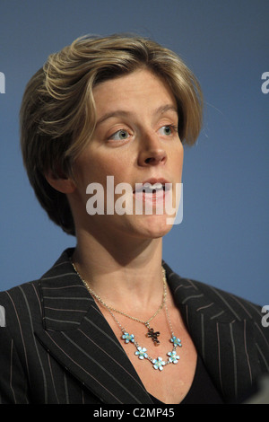 CHARLOTTE LESLIE MP konservative Partei BRISTOL NW 3. Oktober 2010 ICC BIRMINGHAM ENGLAND Stockfoto