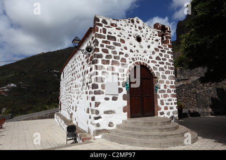 Kapelle im Dorf Masca, Kanarische Insel Teneriffa, Spanien Stockfoto