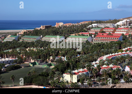 Jandia Playa Resort, Kanarischen Insel Fuerteventura, Spanien Stockfoto