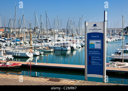 La Trinite-Sur-Mer, Morbihan, Bretagne, Frankreich, Europa Stockfoto