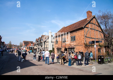 William Shakespeare-Haus Stockfoto