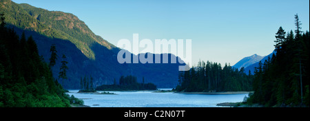 Strathcona Provincial Park - Buttle Lake Stockfoto