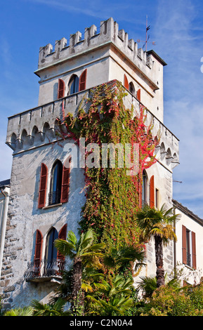 Castello Ascona - Ticino Stockfoto
