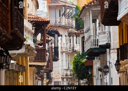 Altstadt, Cartagena, Kolumbien Stockfoto