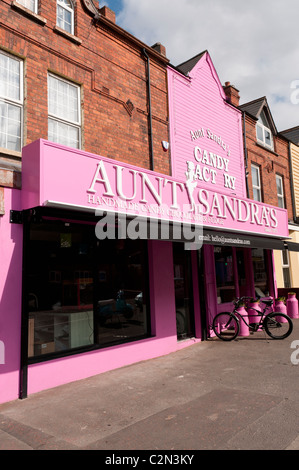 Tante Sandras Süßwarenfabrik, Belfast Stockfoto