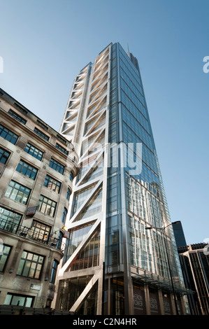 Heron-Tower bei 110 Bishopsgate in der Stadt von London, England Stockfoto