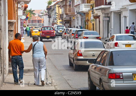 Getsamani, Altstadt, Cartagena, Kolumbien Stockfoto