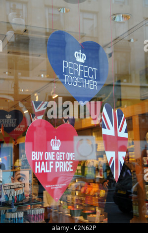 Königliche Hochzeit William Kate will Kate Middleton Feier 29 04 2011 Stockfoto