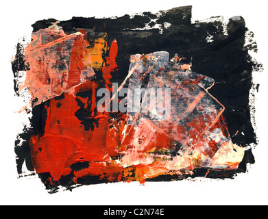 Moderne abstrakte Gemälde zeitgenössischer bildender Kunst Leinwand Hintergrund oder Textur. Aquarell Öl und Acryl-Gemälde Artwork für kreative grafische Gestaltung Stockfoto