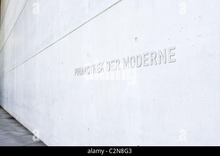 Pinakothek der Moderne in München, Bayern, Deutschland, Europa Stockfoto