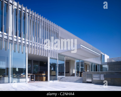 Modernes Einfamilienhaus, West Hollywood, Kalifornien Stockfoto