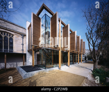 Senior Common Room, Str. Johns Hochschule, Oxford. Ecke Stockfoto