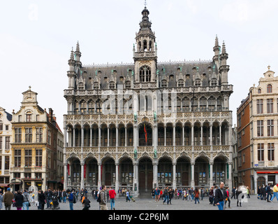 Das Maison du Roi auf der Grand-Place (Hauptplatz), Brüssel, Belgien Stockfoto