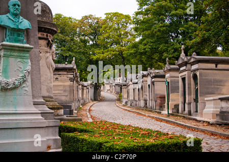 Friedhof Père-Lachaise, Paris, Frankreich Stockfoto