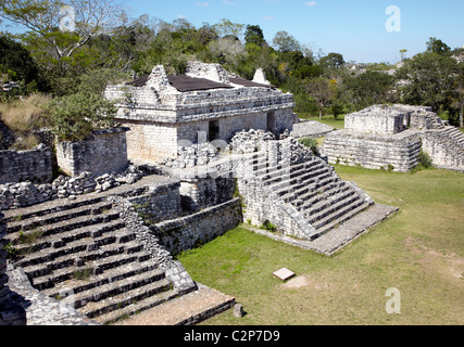 Ek Balam Maya Ruinen Mexiko Stockfoto