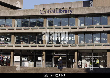 Zentrale Stadtbibliothek, Birmingham Stockfoto