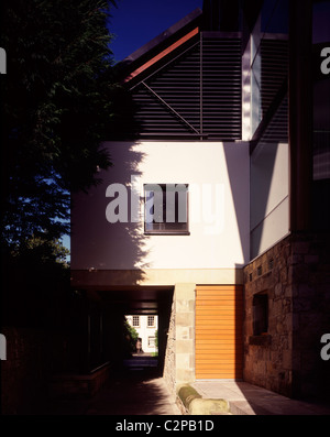 Die Stall-Theater, St. Andrews, Schottland. Überdachte Gasse. Stockfoto