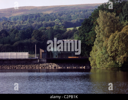 Gateway Orientierung Zentrum, Loch Lomond, Schottland. Blick über Loch. Stockfoto