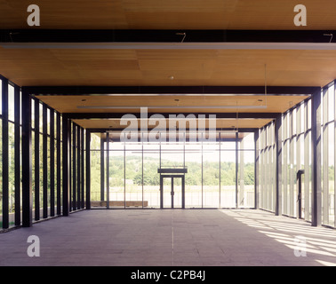 Gateway Orientierung Zentrum, Loch Lomond, Schottland. Leere Ausstellung Raum Innenraum. Stockfoto