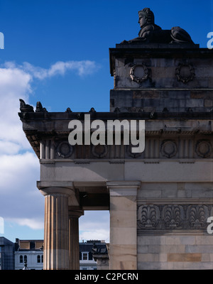 Die Playfair-Projekt, National Galleries of Scotland, Edinburgh. Detail. Stockfoto