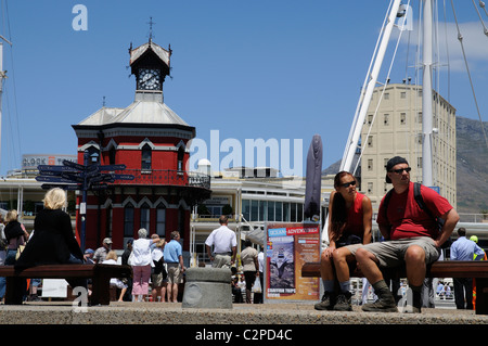 V & A Waterfront in Kapstadt Hafen Südafrika Stockfoto