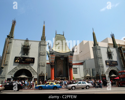 Graumans Chinese Theatre Hollywood Boulevard Los Angeles Stockfoto