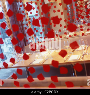 Das Penthouse, London. Restaurant. Stockfoto