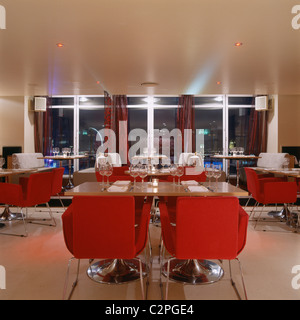 Das Penthouse, London. Restaurant. Stockfoto